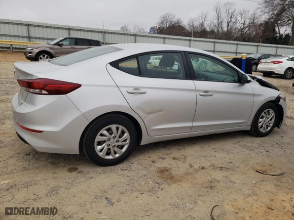 2018 Hyundai Elantra SE with VIN KMHD74LF2JU574223, listed as a Copart auction lot 49146625 with 80,370 mi miles and Salvage Title. Bid and sale history available at carsss.com. Image 3.