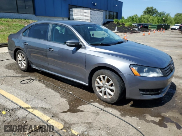 2013 Volkswagen Passat Wolfsburg Edition с VIN 1VWAH7A31DC038918, выставлен на аукционе Copart как лот 61846695 с пробегом 121 448 миль миль и Чистый • Clean title. История ставок и продаж доступна на DreamBid. Изображение 4.