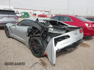 2017 Chevrolet Corvette 3LT z VIN 1G1YF2D75H5107508, wystawiony jako IAAI lot #41841970 z przebiegiem 107 296 mil mil oraz . Historia ofert i sprzedaży dostępna na DreamBid. Obrazek 6.
