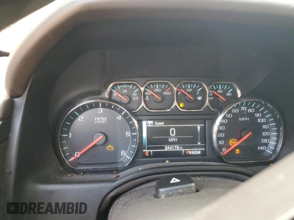 2015 Chevrolet Tahoe LTZ with VIN 1GNSKCKC1FR310018, listed as a Copart auction lot 71798454 with 244,179 mi miles and Salvage title. Bid and sale history available at DreamBid. Image 9.