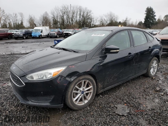 2016 Ford Focus SE with VIN 1FADP3F23GL283953, listed as a Copart auction lot 85499164 with 136,761 mi miles and Salvage Title. Bid and sale history available at carsss.com. Image 1.
