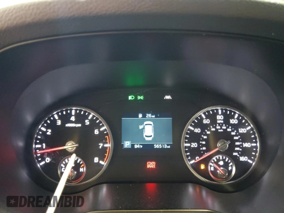 2021 Kia Telluride S with VIN 5XYP6DHC4MG186371, listed as a Copart auction lot 62132095 with 56,513 mi miles and Salvage title. Bid and sale history available at DreamBid. Image 9.
