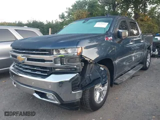 2019 Chevrolet Silverado 1500 LTZ with VIN 1GCUYGED9KZ127164, listed as a IAAI auction lot 40145862 with 101,408 mi miles. Bid and sale history available at carsss.com. Image 6.