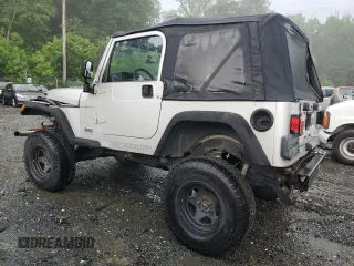 2004 Jeep Wrangler X with VIN 1J4FA39S84P718805, listed as a Copart auction lot 59949875 with 119,295 mi miles and Salvage title. Bid and sale history available at DreamBid. Image 2.