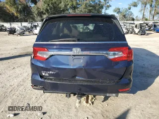 2018 Honda Odyssey LX with VIN 5FNRL6H2XJB085777, listed as a Copart auction lot 84414894 with 142,500 mi miles and Salvage Title. Bid and sale history available at carsss.com. Image 6.