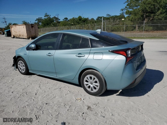 2022 Toyota Prius L Eco with VIN JTDKAMFU5N3171081, listed as a Copart auction lot 49960985 with 79,254 mi miles and Clean Title. Bid and sale history available at carsss.com. Image 2.