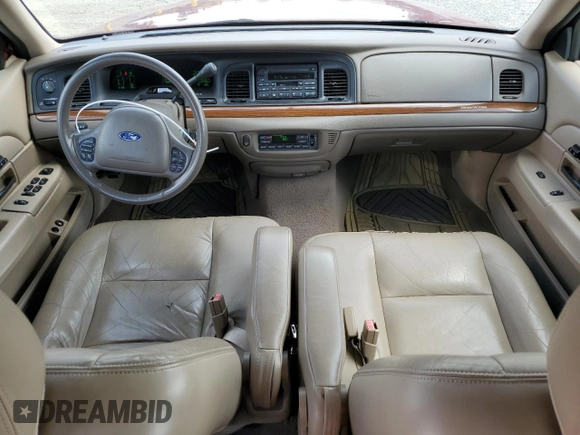 2003 Ford Crown Victoria LX z VIN 2FAFP74W43X100336, wystawiony jako Copart lot #51004035 z przebiegiem 82 089 mil mil oraz Szkoda całkowita • Salvage title. Historia ofert i sprzedaży dostępna na DreamBid. Obrazek 8.