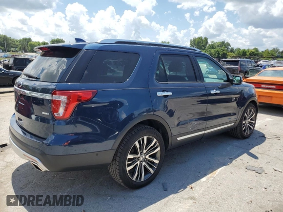 2016 Ford Explorer Platinum z VIN 1FM5K8HT8GGD13257, wystawiony jako Copart lot #64598475 z przebiegiem 95 499 mil mil oraz Szkoda całkowita • Salvage title. Historia ofert i sprzedaży dostępna na DreamBid. Obrazek 3.
