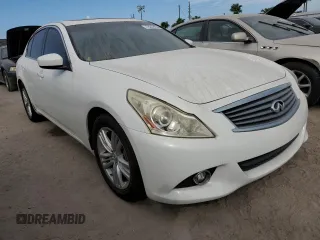 2012 Infiniti G25 Journey with VIN JN1DV6AP8CM701189, listed as a Copart auction lot 76239654 with 133,063 mi miles and Salvage Title. Bid and sale history available at carsss.com. Image 4.
