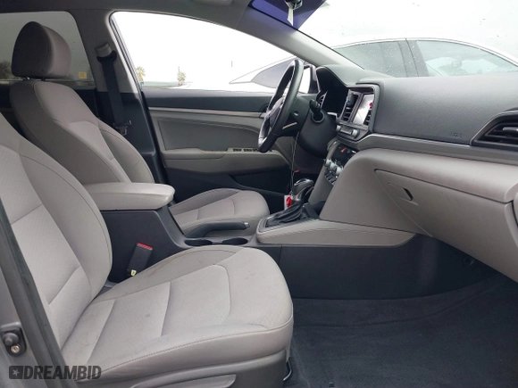 2019 Hyundai Elantra SEL with VIN KMHD84LF1KU816854, listed as a IAAI auction lot 41648387 with 55,070 mi miles. Bid and sale history available at carsss.com. Image 5.