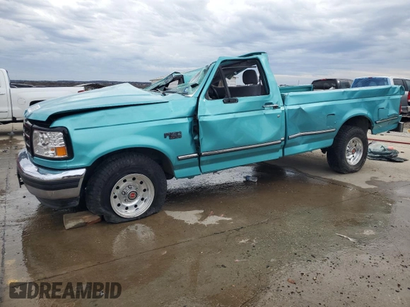 1994 Ford F-150 with VIN 1FTEF15N0RNA86313, listed as a Copart auction lot 88894305 with 144,808 mi miles and Non Repairable. Bid and sale history available at carsss.com. Image 1.