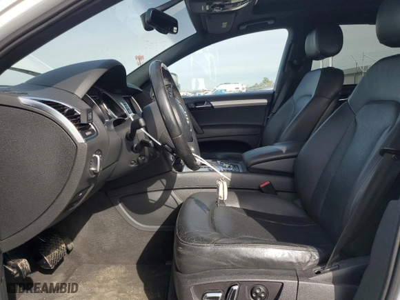 2012 Audi Q7 3.0T S line with VIN WA1DGAFE5CD006549, listed as a Copart auction lot 44615025 with 164,019 mi miles and Salvage Title. Bid and sale history available at carsss.com. Image 7.