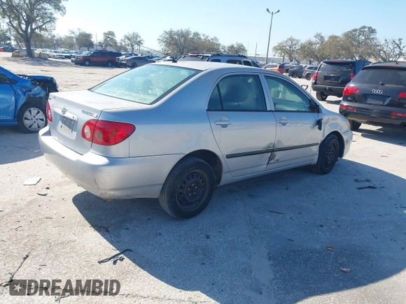 2008 Toyota Corolla CE with VIN 1NXBR32E78Z001428, listed as a IAAI auction lot 41684848 with 175,118 mi miles and . Bid and sale history available at DreamBid. Image 4.
