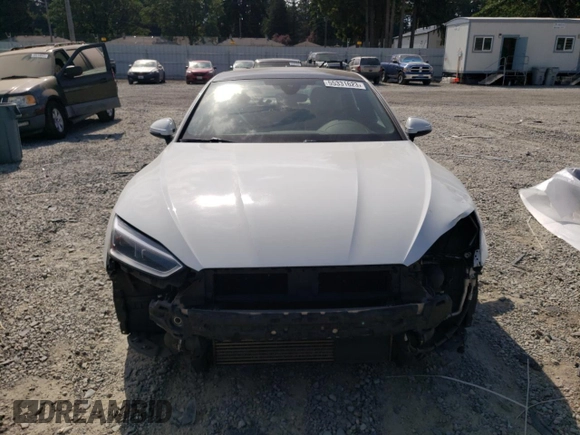 2018 Audi A5 Sportback Premium Plus with VIN WAUBNCF53JA049877, listed as a Copart auction lot 55331623 with 108,381 mi miles. Bid and sale history available at carsss.com. Image 5.