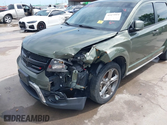 2017 Dodge Journey Crossroad Plus with VIN 3C4PDCGB2HT566106, listed as a IAAI auction lot 42473554 with 112,873 mi miles and . Bid and sale history available at DreamBid. Image 6.