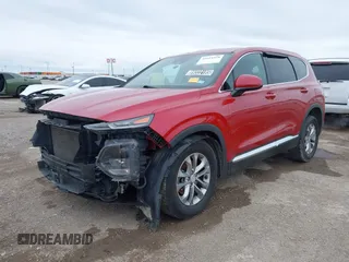 2020 Hyundai Santa Fe SEL with VIN 5NMS3CAD8LH138165, listed as a IAAI auction lot 41624458 with 115,944 mi miles. Bid and sale history available at carsss.com. Image 18.