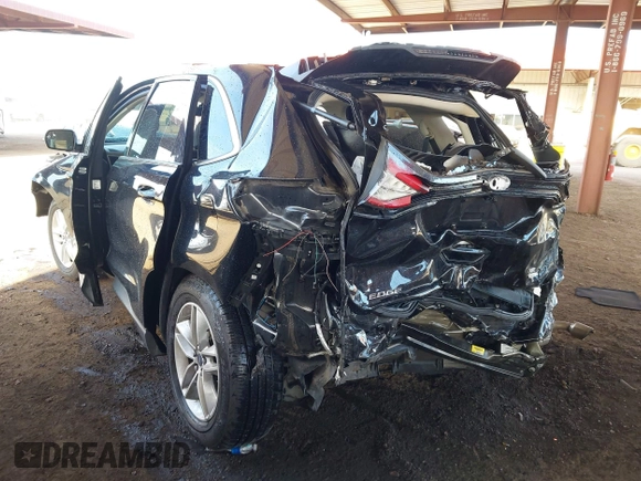 2017 Ford Edge SEL with VIN 2FMPK3J9XHBC27435, listed as a IAAI auction lot 42024283 with 120,257 mi miles. Bid and sale history available at carsss.com. Image 3.