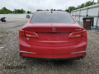 2018 Acura TLX with VIN 19UUB2F34JA003764, listed as a Copart auction lot 56737545 with 143,011 mi miles and Clean title. Bid and sale history available at DreamBid. Image 6.