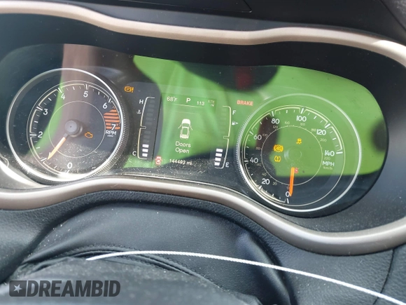 2016 Jeep Cherokee Altitude with VIN 1C4PJMCBXGW183284, listed as a IAAI auction lot 42346167 with 144,493 mi miles and . Bid and sale history available at DreamBid. Image 16.