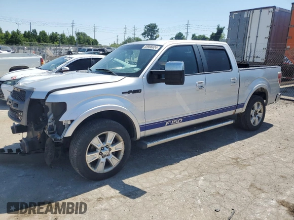 2011 Ford F-150 Lariat with VIN 1FTFW1E65BFC05275, listed as a Copart auction lot 58906624 with 207,488 mi miles and Clean Title. Bid and sale history available at carsss.com. Image 1.
