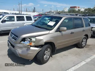 2003 Honda Pilot EX with VIN 2HKYF18433H540691, listed as a IAAI auction lot 41925703 with 192,612 mi miles. Bid and sale history available at carsss.com. Image 2.