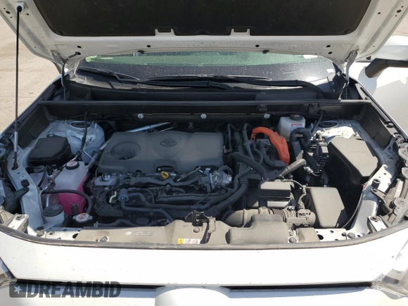 2024 Toyota RAV4 Hybrid XLE Premium with VIN JTMB6RFV7RJ042011, listed as a Copart auction lot 53667735 with 20,846 mi miles and Salvage Title. Bid and sale history available at carsss.com. Image 12.