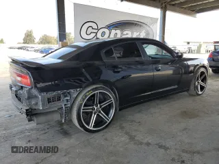 2013 Dodge Charger SE with VIN 2C3CDXBG9DH514410, listed as a Copart auction lot 54234975 with 85,359 mi miles and Salvage Title. Bid and sale history available at DreamBid. Image 3.