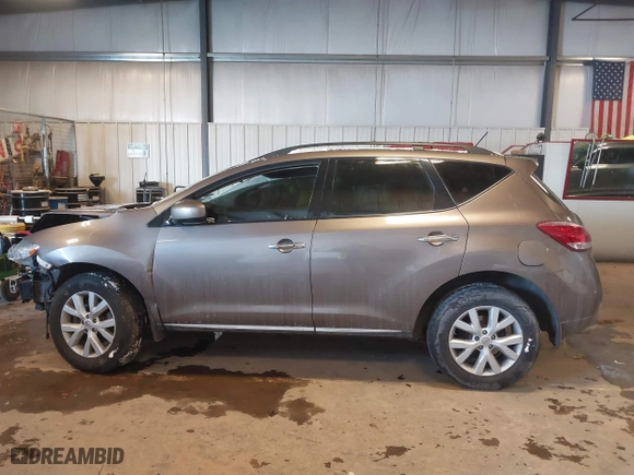 2012 Nissan Murano SV with VIN JN8AZ1MW9CW224792, listed as a IAAI auction lot 41583163 with 132,474 mi miles. Bid and sale history available at carsss.com. Image 13.
