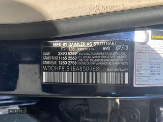 2014 Mercedes-Benz E-Class E 350 Luxury with VIN WDDHF8JB1EA850968, listed as a Copart auction lot 54574215 with 120,253 mi miles and Clean Title. Bid and sale history available at carsss.com. Image 10.
