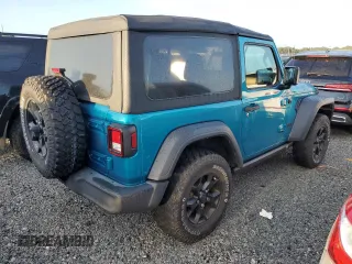 2020 Jeep Wrangler Willys с VIN 1C4GJXAN0LW196571, выставлен на аукционе Copart как лот 73794314 с пробегом Не указан миль и Списание • Salvage title. История ставок и продаж доступна на DreamBid. Изображение 3.