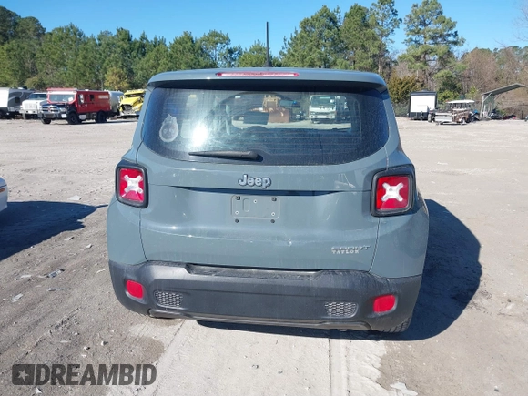 2017 Jeep Renegade Sport with VIN ZACCJAAHXHPE99190, listed as a IAAI auction lot 41682359 with 151,059 mi miles and . Bid and sale history available at DreamBid. Image 16.