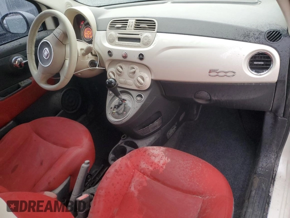 2014 FIAT 500 Pop with VIN 3C3CFFAR6ET264172, listed as a Copart auction lot 45570445 with 99,417 mi miles and Salvage Title. Bid and sale history available at carsss.com. Image 8.
