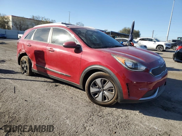 2017 Kia Niro FE with VIN KNDCB3LC8H5048181, listed as a Copart auction lot 84954714 with 83,664 mi miles and Salvage Title. Bid and sale history available at carsss.com. Image 4.
