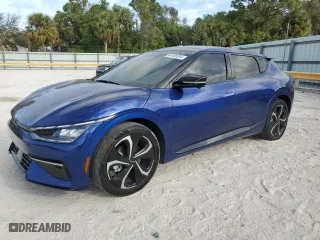 2024 Kia EV6 GT-Line with VIN KNDC4DLC9R5170467, listed as a Copart auction lot 84105304 with 10,964 mi miles and Salvage Title. Bid and sale history available at carsss.com. Image 1.