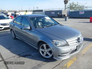 2011 Mercedes-Benz C-Class C 300 Sport with VIN WDDGF5EB3BR185976, listed as a IAAI auction lot 41729498 with 123,619 mi miles. Bid and sale history available at carsss.com. Image 1.