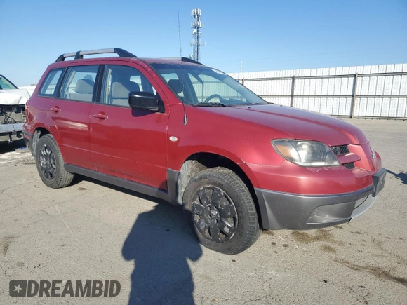 2004 Mitsubishi Outlander LS with VIN JA4LX31F94U030748, listed as a Copart auction lot 42667595 with 310,814 mi miles and Clean Title. Bid and sale history available at carsss.com. Image 4.