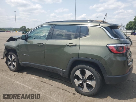 2017 Jeep Compass Latitude с VIN 3C4NJDBB2HT656434, выставлен на аукционе Copart как лот 60483215 с пробегом 75 781 миль миль и Списание • Salvage title. История ставок и продаж доступна на DreamBid. Изображение 2.