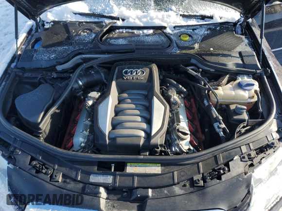 2010 Audi A8 z VIN WAURVAFA7AN007320, wystawiony jako Copart lot #88761015 z przebiegiem Nie podano mil oraz Szkoda całkowita • Salvage title. Historia ofert i sprzedaży dostępna na DreamBid. Obrazek 11.