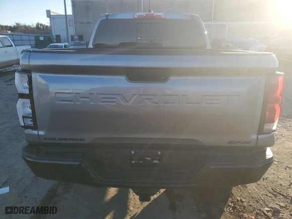 2024 Chevrolet Colorado 4WD ZR2 with VIN 1GCPTFEK3R1119557, listed as a Copart auction lot 89189605 with 10,356 mi miles and Salvage Title. Bid and sale history available at carsss.com. Image 6.
