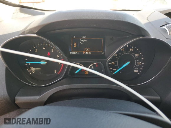 2017 Ford Escape SE with VIN 1FMCU9GD6HUD47962, listed as a Copart auction lot 55059695 with 118,367 mi miles and Salvage Title. Bid and sale history available at DreamBid. Image 9.