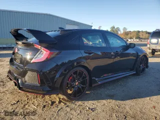 2019 Honda Civic Type R Touring with VIN SHHFK8G74KU203630, listed as a Copart auction lot 79227854 with 38,181 mi miles and Salvage Title. Bid and sale history available at carsss.com. Image 3.