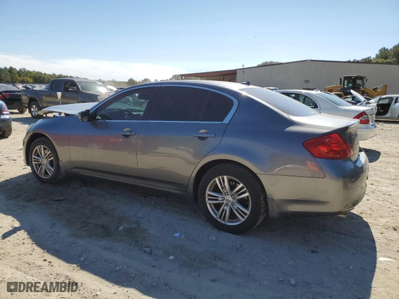 2011 Infiniti G25 Sedan x with VIN JN1DV6AR3BM650880, listed as a Copart auction lot 75258324 with 47,658 mi miles and Salvage Title. Bid and sale history available at carsss.com. Image 2.