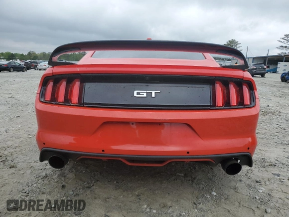 2015 Ford Mustang GT with VIN 1FA6P8CF5F5355719, listed as a Copart auction lot 50631025 with 68,262 mi miles and Salvage Title. Bid and sale history available at DreamBid. Image 6.