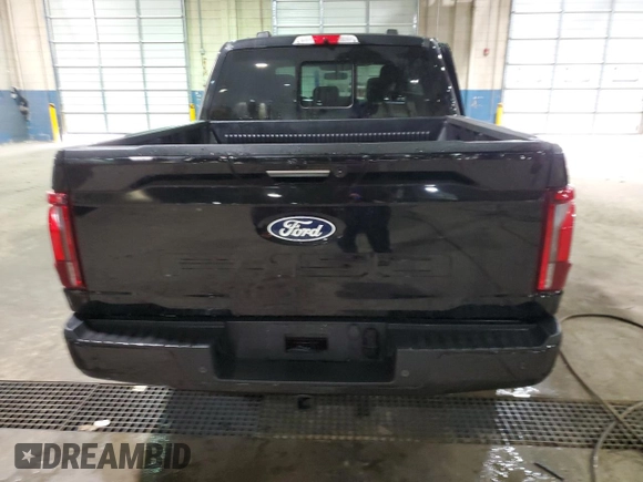 2024 Ford F-150 with VIN 1FTFW7LD6RFA43767, listed as a Copart auction lot 82417254 with 5,503 mi miles and Non repairable. Bid and sale history available at DreamBid. Image 6.