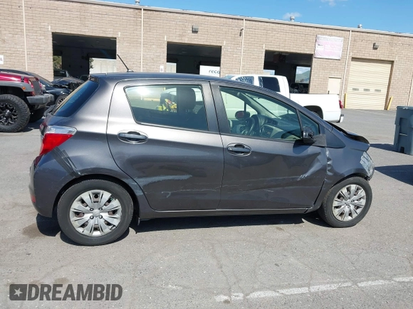2013 Toyota Yaris L with VIN JTDKTUD36DD545176, listed as a IAAI auction lot 41953993 with 108,626 mi miles. Bid and sale history available at carsss.com. Image 14.