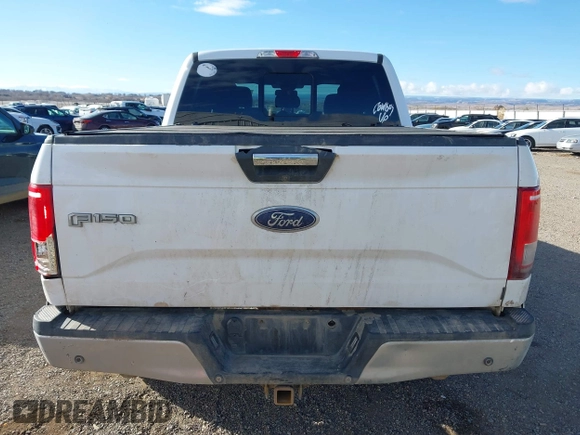 2015 Ford F-150 XLT with VIN 1FTEW1EG9FKD92005, listed as a IAAI auction lot 41706605 with 205,890 mi miles. Bid and sale history available at carsss.com. Image 16.