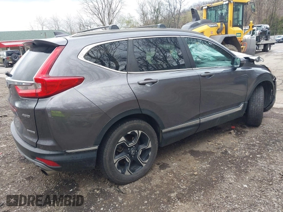2018 Honda CR-V Touring with VIN 7FARW2H98JE040757, listed as a IAAI auction lot 42044927 with 1 mi miles. Bid and sale history available at carsss.com. Image 4.