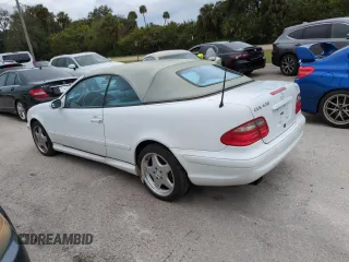 2000 Mercedes-Benz CLK 320/430 with VIN WDBLK70G2YT034673, listed as a Copart auction lot 74668434 with Not Provided miles and Salvage Title. Bid and sale history available at DreamBid. Image 2.