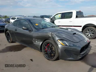 2017 Maserati GranTurismo Sport with VIN ZAM45VLA6H0218536, listed as a IAAI auction lot 42773230 with 31,762 mi miles and . Bid and sale history available at DreamBid. Image 1.