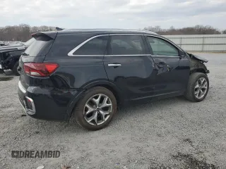 2019 Kia Sorento SX z VIN 5XYPK4A56KG504625, wystawiony jako Copart lot #44370205 z przebiegiem 118 051 mil mil oraz Szkoda całkowita • Salvage title. Historia ofert i sprzedaży dostępna na DreamBid. Obrazek 3.